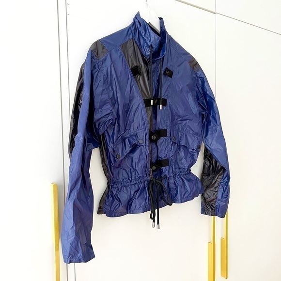 Current/elliott black and blue Rictus jacket windbreaker - Picture 5 of 17